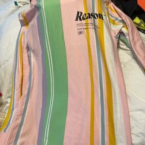 Reason Pastel Striped Top